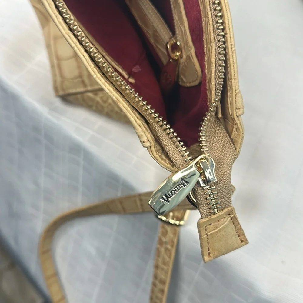Valentina croc embossed